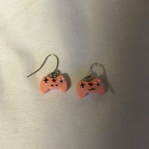 Video game controller earrings